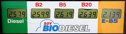 Sunoco Alternative Fuel pricing 9/21/2006