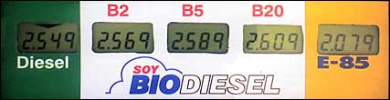 biodiesel price at mt gilead