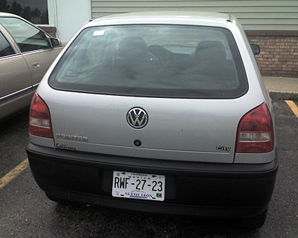 VW Pointer in NE OH rear
